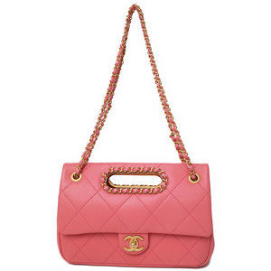 Chanel Matelasse Small Flap Bag Pink